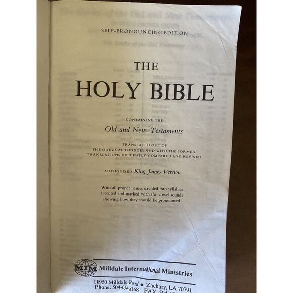 The Living Bible Paraphrased Tyndale House Padded Hardcover 20th Printing 1973 - Picture 6 of 6